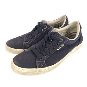 TAOS Starsky Canvas Low Top Sneakers Men's 8 Navy Blue SKY-0003A